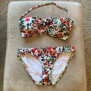 Floral bikini 👙sz 12